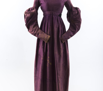 Plum Quaker Dress