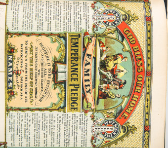 Temperance Pledge Close Up