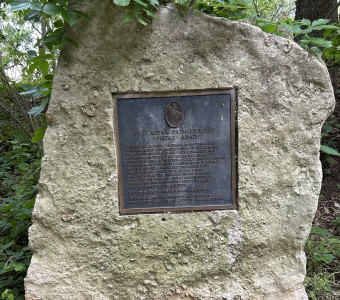Marker 19 Warner Park 1 Manhattan Kansas, Photo Courtesy of Steven Walsh