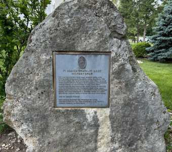 Marker 22 Warner Park Drive Manhattan Kansas, Photo Courtesy of Steven Walsh