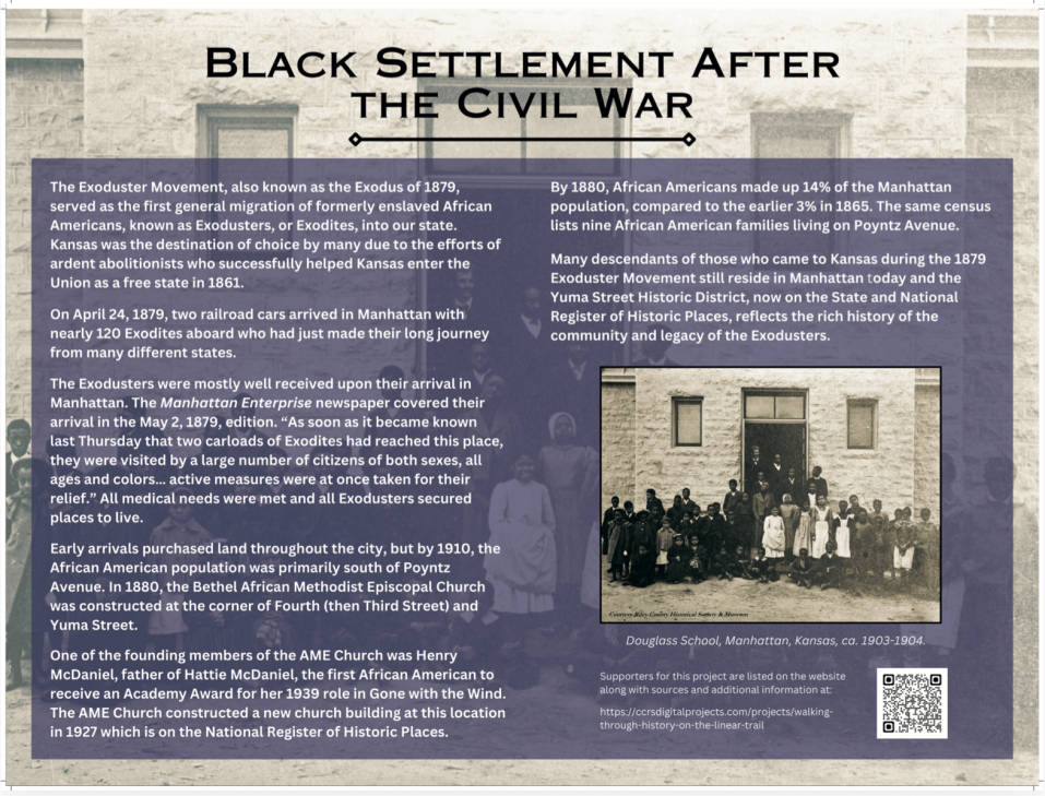 Linear Marker - Black Settlement