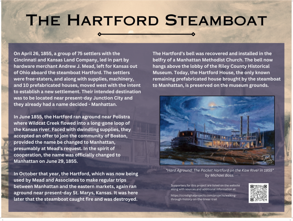 Linear Marker - Hartford Steamboat