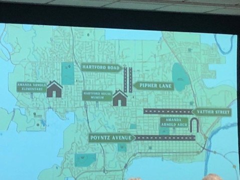 Map of Walking Trail