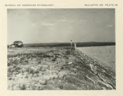 Hillside lookout before construction of Tuttle Creek Dam and Reservoir in the 1950s