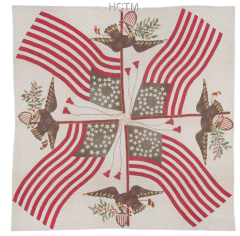 Applique Quilt from the Kansas State Historic Costume and Textile Museum’s collection