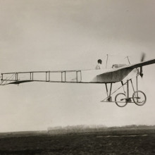Silverwings in flight. Courtesy of The Kansas Aviation Museum
