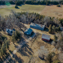 Drone picture of the Cessna Homestead