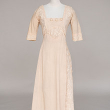 Women's Dress c. 1914, Silk Crepe