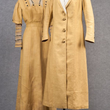Women's duster and dress, c. 1910