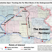 Manhattan Spur Map 